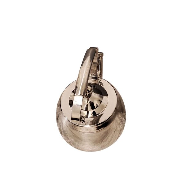Lepicure Whistling 2 Qt. 18/10 Stainless Steel Premium Quality Teapot Kettle Lid - Picture 7 of 9